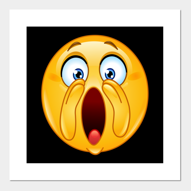 Shouting Loud Emoji Emoji Posters and Art Prints TeePublic